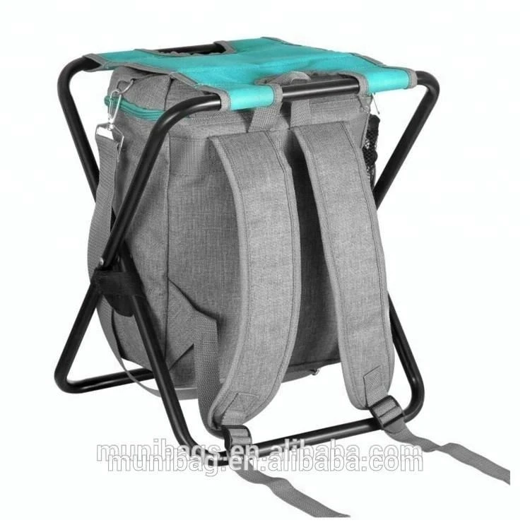 Fishing Belt Folding Chair Cooler Backpack